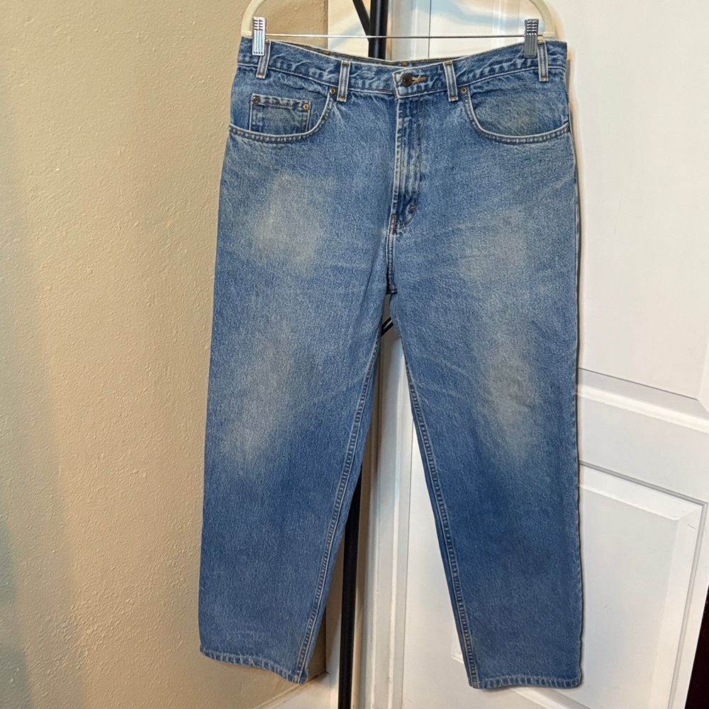 Kirkland Signature Men's Straight Blue Jeans 36X32